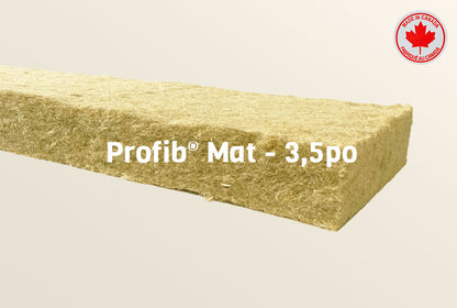 Profib® Mat: Thermal insulating mattress made from hemp fibers