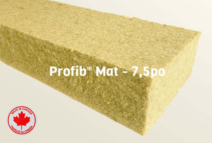Profib® Mat: Thermal insulating mattress made from hemp fibers